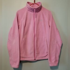 Columbia Pink Fleece Zip-up
